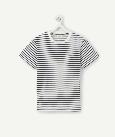 T-shirt  radius - BOYS' SAILOR-STYLE T-SHIRT WITH A POCKET