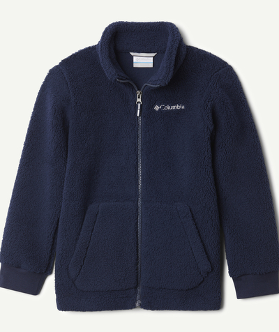Coat - Padded jacket - Jacket radius - VESTE RUGGED RIDGE II POLAIRE BLEU MARINE AVEC ZIP