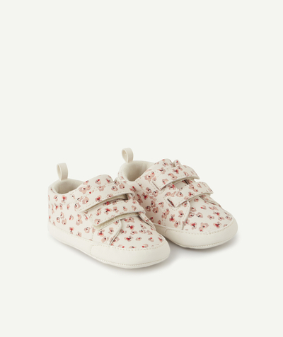 Accessories radius - BABY GIRLS' FLORAL TRAINER-STYLE BOOTIES