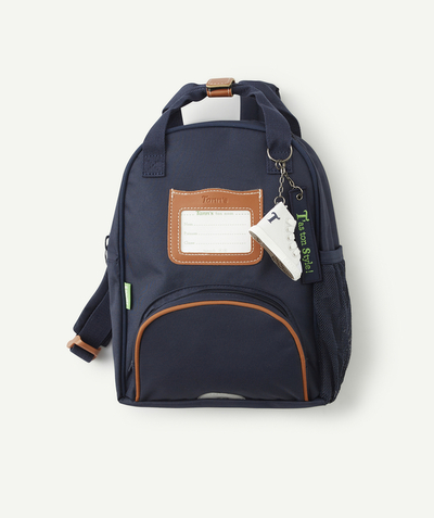 ECODESIGN radius - NAVY CAMILLE BACKPACK WITH TRAINER KEYRING