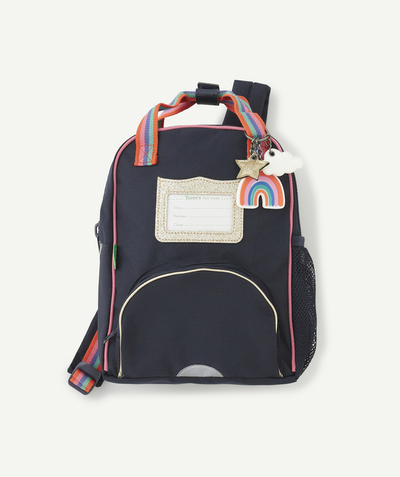 TANN’S ® Afdeling,Afdeling - LEILA NAVY BACKPACK WITH RAINBOW