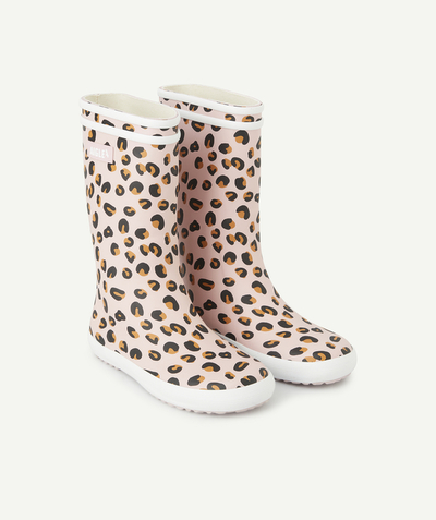 AIGLE ® Afdeling,Afdeling - GIRLS' LOLLY POP PLAY LEOPARD BOOTS