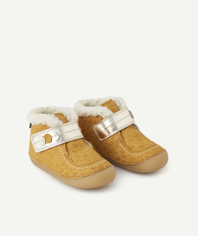 KICKERS ® Afdeling,Afdeling - BABY GIRLS' SO SCHUSS YELLOW GOLD SHOES