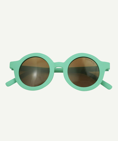 Sunglasses Tao Categories - ORIGINAL ROUND TURQUOISE SUNGLASSES