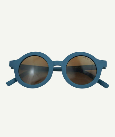 Sunglasses Tao Categories - ORIGINAL ROUND NAVY BLUE SUNGLASSES