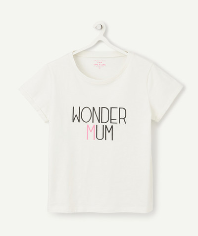 T-shirt Rayon - LE T-SHIRT FEMME WONDER MUM EN COTON BIOLOGIQUE