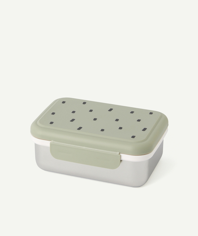 Girl radius - OLIVE STAINLESS STEEL LUNCH BOX