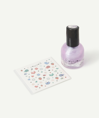 New collection Sub radius in - LAVENDER VARNISH AND TATTOO SHEET