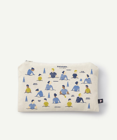 Girl radius - PRINTED POUCH BAG MADE IN FRANCE
