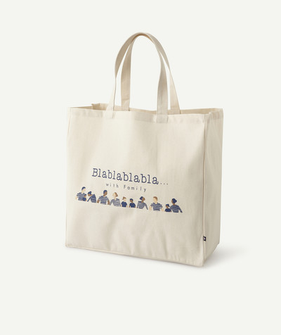 Boy radius - PRINTED SHOPPING BAG WITH A MESSAGE, MADE IN FRANCE