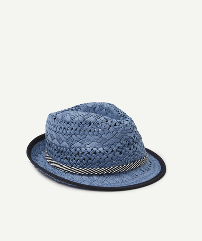 Boy radius - BLUE TRILBY HAT