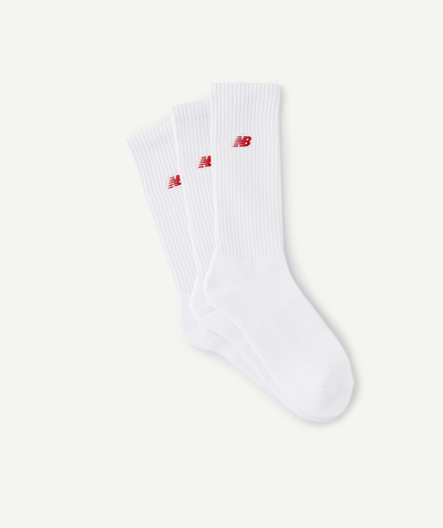 New collection Sub radius in - PACK OF 3 PAIRS OF WHITE COTTON SOCKS