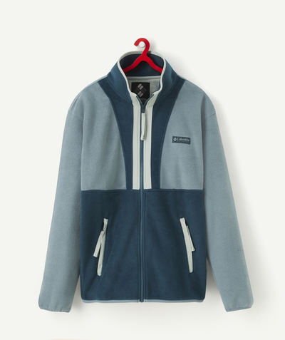 New collection Sub radius in - TEAL BACK BOWL FLEECE JACKET
