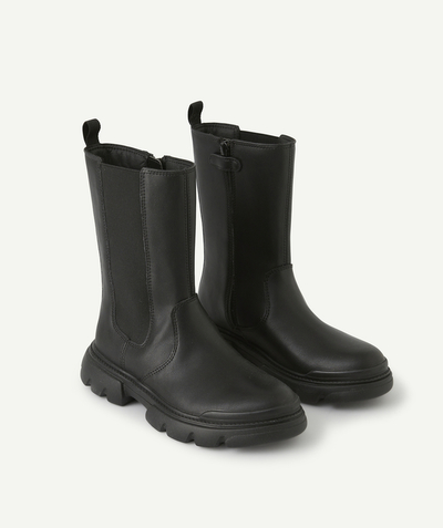 New collection Sub radius in - GIRLS' JUNETTE BLACK BOOTS