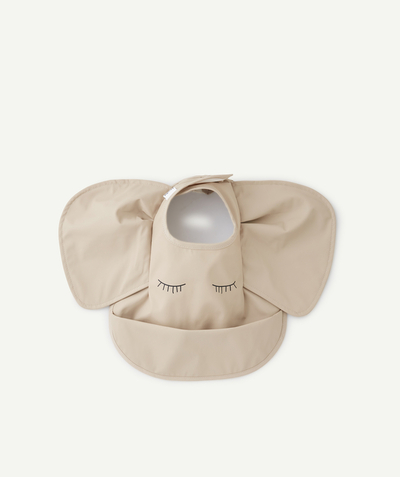 Nieuwe collectie Afdeling,Afdeling - POWDER PINK BIB WITH ELEPHANT EARS