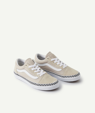 New collection Sub radius in - BEIGE OLD SKOOL TRAINERS