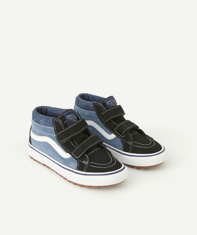 Shoes radius - BLUE AND BLACK MID-TOP SK8 REISSUE V TRAINERS