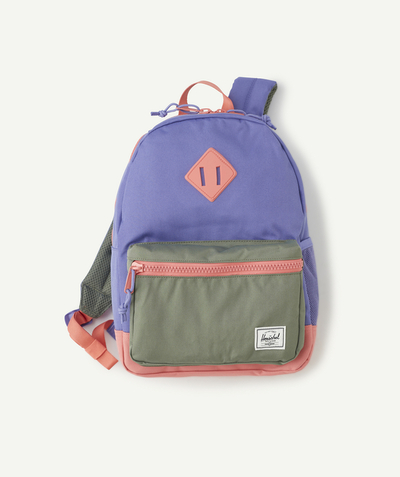 Girl radius - CHILDREN'S HERITAGE BLUE AND PINK BACKPACK WITH KHAKI POCKET