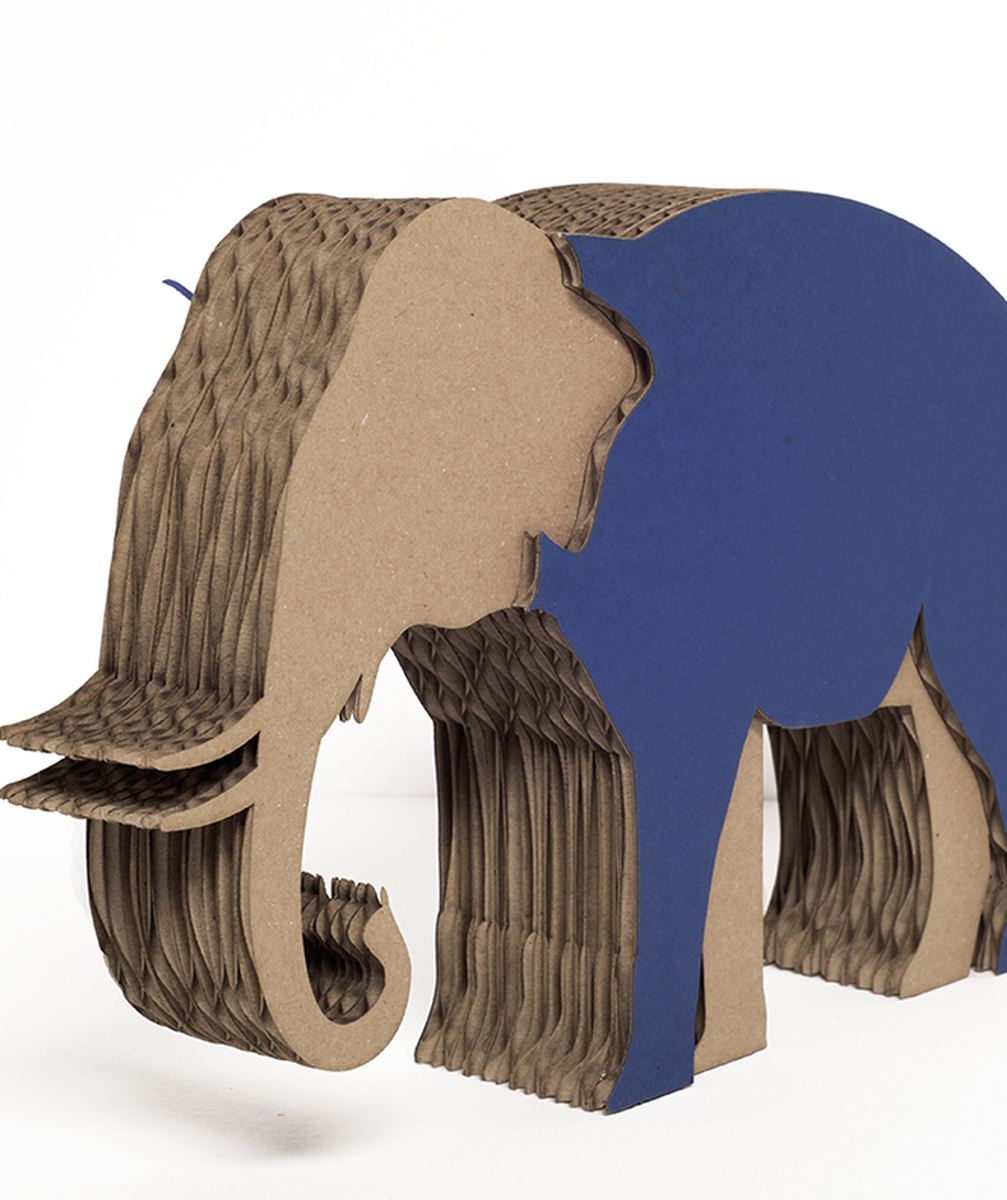Koko cardboards® - la décoration éléphant à faire soi-même - TU