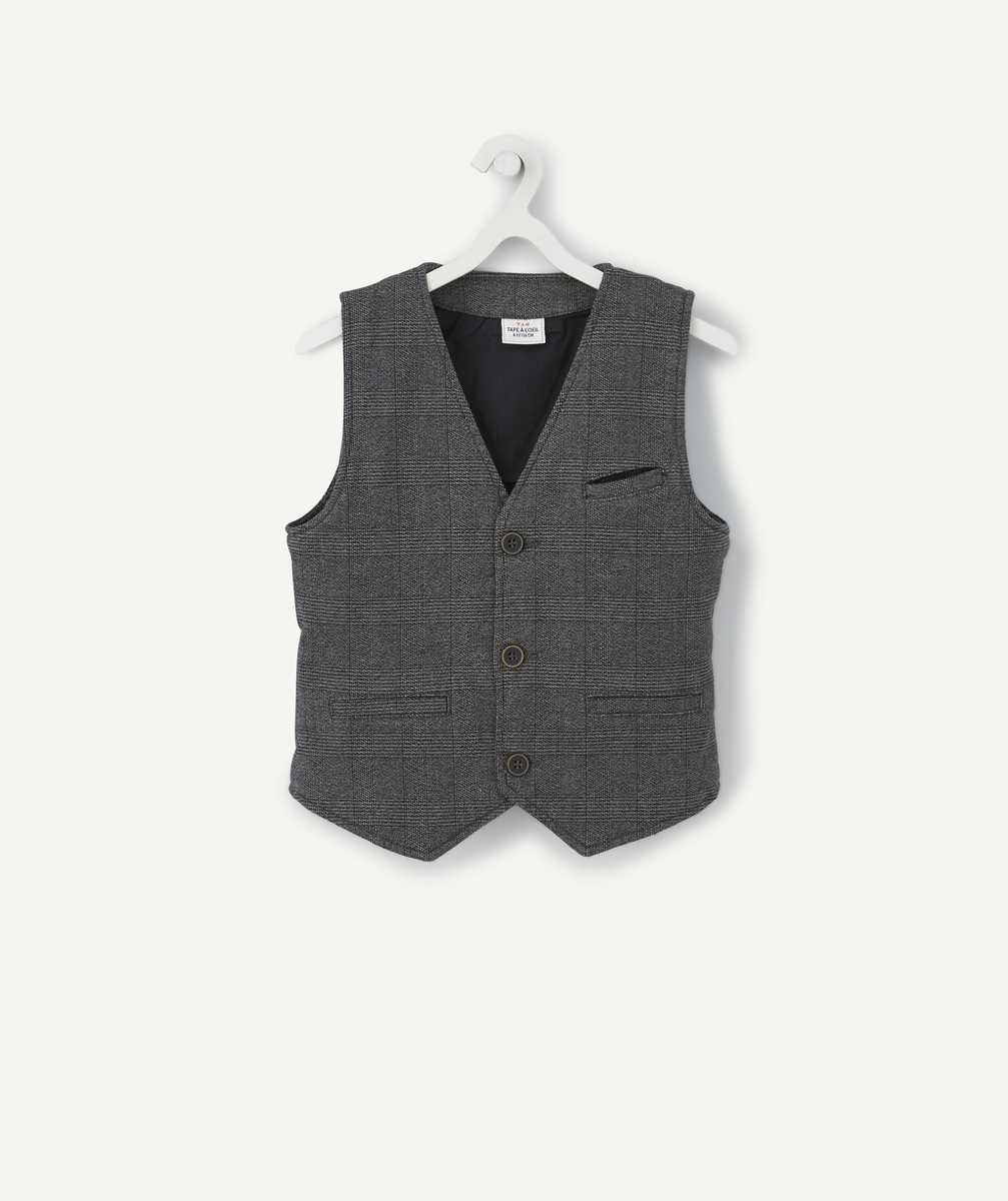 LE GILET SANS MANCHES PRINCE DE GALLES