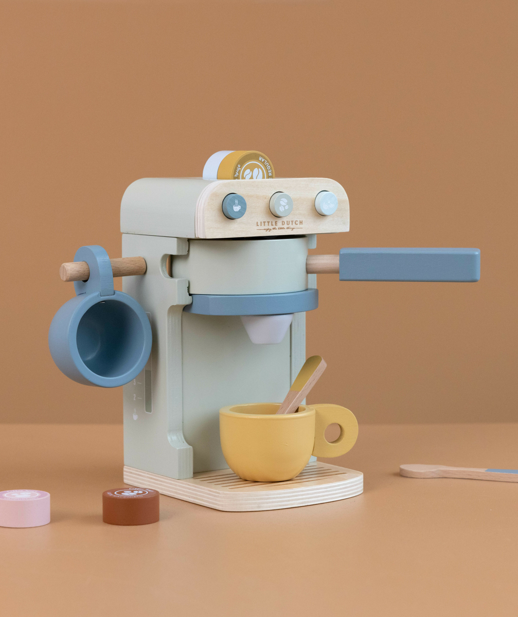 La machine à café en bois enfant - TU