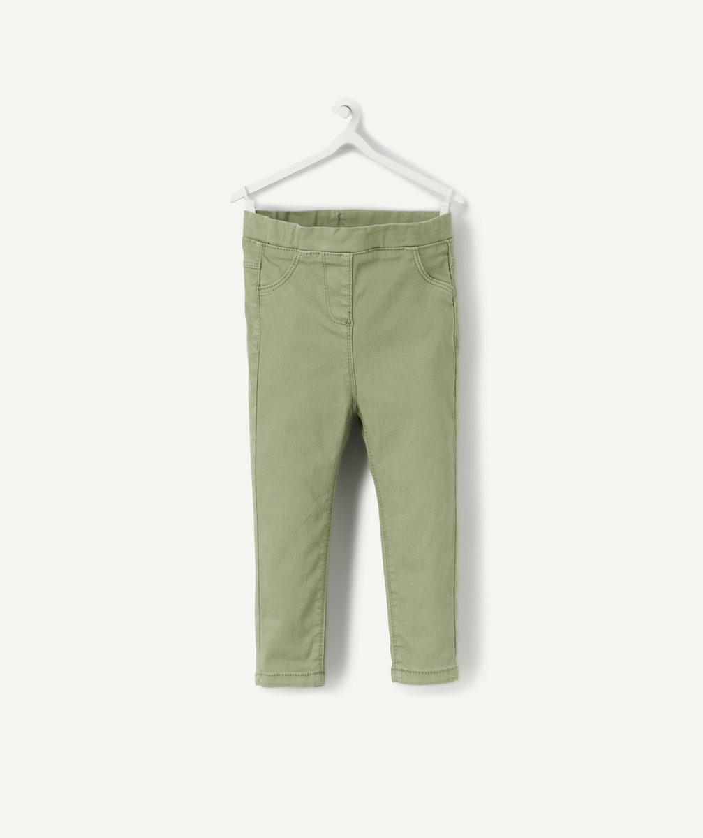 Pantalon tregging vert bébé fille - 6 M