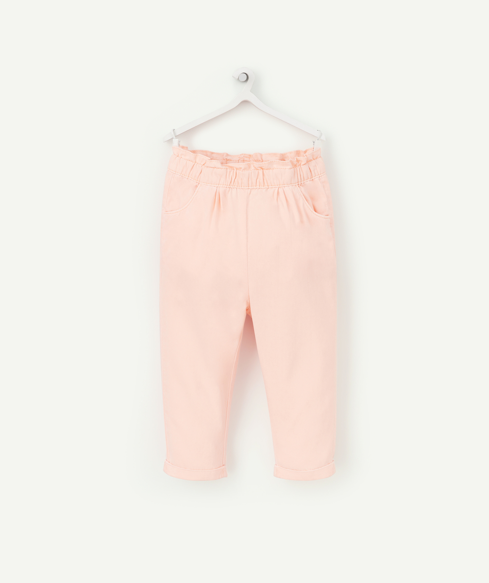 Pantalon fluide bébé fille rose néon - 18 M